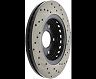 StopTech StopTech Sport Cross Drilled Brake Rotor - Front Left