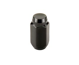 McGard Hex Lug Nut (Cone Seat) M14X1.5 / 22mm Hex / 1.635in. Length (Box of 144) - Black for Honda Passport 3
