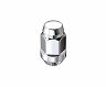 McGard Hex Lug Nut (Cone Seat Bulge Style) M14X1.5 / 22mm Hex / 1.635in. L (Box of 100) - Chrome for Honda Passport