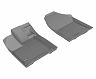 3D Mats 2016-2020 Honda Pilot/Passport Kagu 1st Row Floormat - Gray for Honda Pilot
