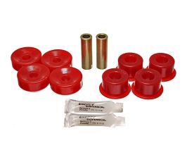 Energy Suspension 92-01 Prelude Red Rear Shock Upper and Lower Bushing Set for Honda Prelude 4