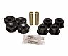 Energy Suspension 92-01 Prelude Black Rear Shock Upper and Lower Bushing Set