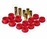 Prothane 94-96 Honda Accord Front Control Arm Bushings - Red for Honda Prelude