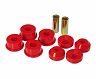 Prothane 90-97 Honda Accord Upper/Lower Front Shock Bushing - Red