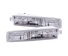 Anzo 1997-2001 Honda Prelude Euro Parking Lights Chrome for Honda Prelude 5