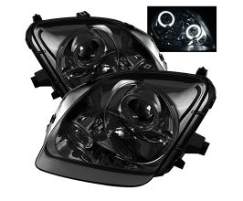 Spyder Honda Prelude 97-01 Projector Headlights LED Halo Smoke High H1 Low H1 PRO-YD-HP97-HL-SM for Honda Prelude 5