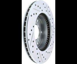 StopTech StopTech Select Sport 97-01 Acura Integra Sport Drilled & Slotted Right Rotor for Honda Prelude 5