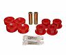 Energy Suspension 92-01 Prelude Red Rear Shock Upper and Lower Bushing Set for Honda Prelude