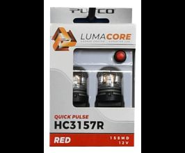 Putco LumaCore 3157 Red - Pair (x3 Strobe w/ Bright Stop) for Honda Ridgeline 1