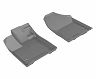 3D Mats 2017-2020 Honda Ridgeline Kagu 1st Row Floormat - Gray for Honda Ridgeline