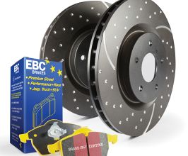 EBC S5 Kits Yellowstuff Pads and GD Rotors for Honda Ridgeline 2