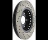 StopTech StopTech Sport Cross Drilled Brake Rotor - Front Left for Honda Ridgeline