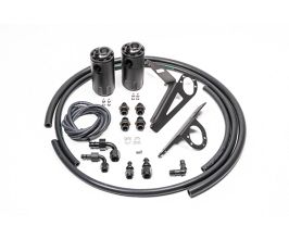 RADIUM Engineering 00-05 Honda S2000 LH Drive Only Dual Catch Can Kit Fluid Lock for Honda S2000 AP
