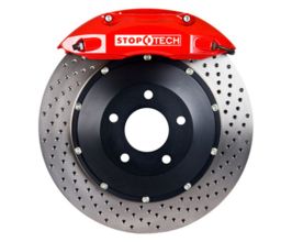 StopTech StopTech 06-09 Honda S2000 Front BBK w/Red ST-40 Calipers Drilled 328x28mm Rotors Pads & Lines for Honda S2000 AP