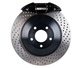 StopTech StopTech 00-05 S2000 BBK Rear ST-22 Black Caliper Drilled Rotor (No Parking Brake) for Honda S2000 AP