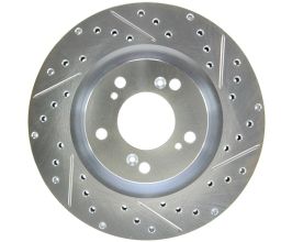 StopTech StopTech Select Sport 2000-2009 Honda S2000 Slotted and Drilled Left Front Brake Rotor for Honda S2000 AP