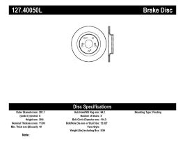 StopTech StopTech 00-09 S2000 Slotted & Drilled Left Rear Rotor for Honda S2000 AP