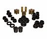 Energy Suspension 00-09 Honda S2000 Black Rear End Control Arm Bushing Set