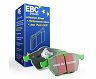 EBC 14+ Nissan Rogue 2.5 3 row seating Greenstuff Front Brake Pads for Infiniti QX50