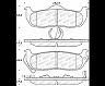 StopTech StopTech Street Select Brake Pads - Front for Infiniti QX56