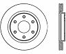 StopTech StopTech Cryo Slotted Passenger Side Front Sport Brake Rotor 05-07 Nissan Titan for Infiniti QX56
