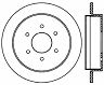 StopTech StopTech 03-09 Infiniti QX4/QX56 / 04-09 Nissan Armada Cryo Slotted Rear Right Rotor for Infiniti QX56