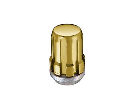 McGard SplineDrive Lug Nut (Cone Seat) M12X1.25 / 1.24in. Length (Box of 50) - Gold (Req. Tool) for Infiniti QX JA60
