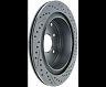 StopTech StopTech 03-12 Infiniti FX35 Sport Slotted &amp; Drilled Right Rear Rotor for Infiniti QX60 Base/Hybrid/Pure