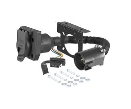 CURT Universal Dual-Output 7 & 4-Way Connector (Plugs into USCAR) for Infiniti QX L50