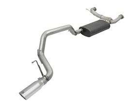 aFe Power MACHForce XP 3in 304-SS Exhaust Cat-Back 10-17 Nissan Patrol (Y62) V8-5.6L HO w/ Black Tip for Infiniti QX Z62