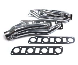 JBA Performance 16-20 Nissan 5.6L VK56VD 1-3/4in Primary Silver Ctd Cat4Ward Header for Infiniti QX Z62