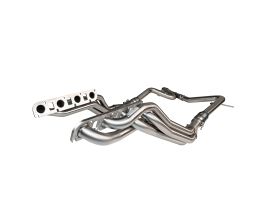 Kooks Headers 2003+ Nissan Armada 1-7/8in x 3in SS Long Tube Headers w/ 3in OEM Stainless Catted Y-Pipe for Infiniti QX Z62