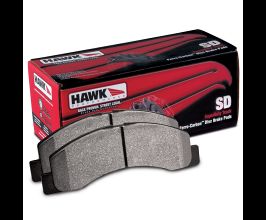 HAWK 11-13 Infiniti QX56 / 14-17 Infiniti QX80 Super Duty Street Rear Brake Pads for Infiniti QX Z62