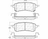 StopTech StopTech Sport Brake Pads w/Shims and Hardware - Rear for Infiniti QX56 / QX80 Limited/Base/Luxe