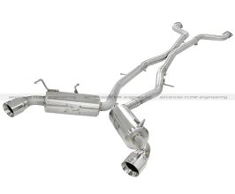 aFe Power Takeda 2.5inch SS Exhaust Cat-Back 09-13 Nissan 370Z V6 3.7L Polished Tips for Infiniti Skyline V36