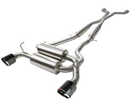 aFe Power Takeda 2-1/2in 304SS Cat-Back Exhaust Infiniti G37 08-13/Q60 14-15 V6-3.7 w/ Carbon Fiber Tips for Infiniti Skyline V36