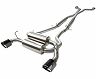 aFe Power Takeda 2-1/2in 304SS Cat-Back Exhaust Infiniti G37 08-13/Q60 14-15 V6-3.7 w/ Carbon Fiber Tips for Infiniti G37