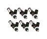 Injector Dynamics 1340cc Injectors-48mm Length-14mm Grey Top-14mm L O-Ring(R35 Low Spacer)(Set of 6)