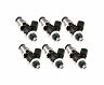 Injector Dynamics ID1050X Injectors 14mm (Grey) Adaptor Top GTR Lower Spacer (Set of 6) for Infiniti G37