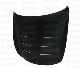 Seibon 08-09 Infiniti G37 2-door TS-style Carbon Fiber Hood for Infiniti Skyline V36
