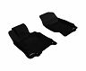 3D Mats 2007-2015 Infiniti Q40/Q60/G35/37 Kagu 1st Row Floormat - Black