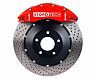 StopTech StopTech 09-10 Nissan 370Z Sport Model Only Front BBK w/ Red ST-60 Calipers Drilled 380x32mm Pads for Infiniti G37