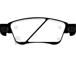 EBC 11-13 Infiniti G25 2.5 Greenstuff Front Brake Pads for Infiniti Skyline V36