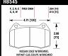 HAWK 03-04 Infinit G35 / 04-09 Nissan 350z w/ Brembo DTC-60 Race Front Brake Pads