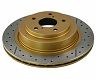 DBA 03-05 350Z / 03-04 G35 / 03-05 G35X Front Drilled & Slotted Street Series Rotor for Infiniti G35