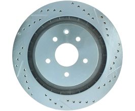 StopTech StopTech Select Sport 08-13 Infiniti G37 Slotted and Drilled Left Rear Brake Rotor for Infiniti Skyline V36