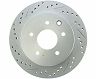 StopTech StopTech Select Sport Nissan Slotted and Drilled Right Rear Rotor for Infiniti G35