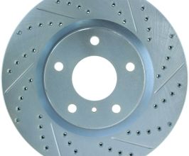 StopTech StopTech Select Sport Nissan Slotted and Drilled Left Front Rotor for Infiniti Skyline V36