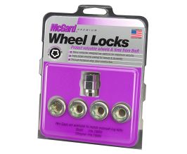 McGard Wheel Lock Nut Set - 4pk. (Under Hub Cap / Cone Seat) M12X1.25 / 19mm & 21mm Hex / .775in. L for Infiniti Skyline V36