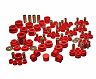 Energy Suspension 02-09 Nissan 350Z / 03-07 Infiniti G35 Coupe Red Hyper-Flex Master Bushing Set